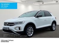 Gebraucht VW T-Roc Style 110 PS (80 kW) 2023 Weiss SUV