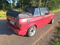 Gebraucht VW Golf Cabriolet 1990 Rot Cabrio