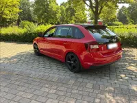 Gebraucht Skoda Rapid Elegance 86 PS (63 kW) 2014 Rot Kleinwagen