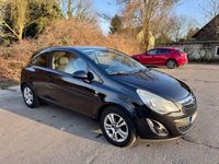 Gebraucht Opel Corsa Edition 87 PS (63 kW) 2012 Schwarz Kleinwagen