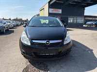 Gebraucht Opel Corsa Edition 75 PS (55 kW) 2008 Schwarz Kleinwagen