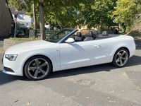 Gebraucht Audi A5 Cabriolet S-Line 177 PS (130 kW) 2014 Weiß Cabrio
