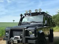 Gebraucht Land Rover Defender SE 122 PS (89 kW) 2005 Schwarz Kombi