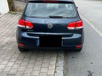 Gebraucht VW Golf VI Trendline 80 PS (58 kW) 2009 Blau Kleinwagen