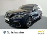 Gebraucht VW Tiguan Allspace R-line 200 PS (147 kW) 2022 Blau SUV