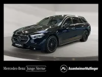 Gebraucht Mercedes E220 AMG 197 PS (144 kW) 2023 Metalliclack obsidianschwarz Kombi