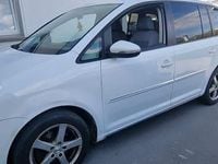 Gebraucht VW Touran Highline 105 PS (77 kW) 2009 Weiß Van / Kleinbus