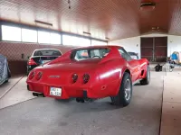 Gebraucht Corvette C3 179 PS (131 kW) 1976 Rot Cabrio