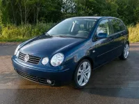 Gebraucht VW Polo 64 PS (47 kW) 2002 Blau Kleinwagen