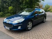 Gebraucht Peugeot 407 140 PS (102 kW) 2008 Blau Kombi