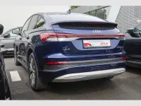 Second-hand Audi Q4 Sportback e-tron Advanced 150 kW (204 CP) 2022 Albastru SUV