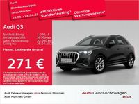 Gebraucht Audi Q3 S-Line 150 PS (110 kW) 2024 Mythosschwarz metallic SUV