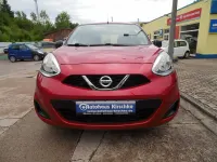 Gebraucht Nissan Micra Visia 80 PS (58 kW) 2017 Intense red (m) (metallic) Kleinwagen