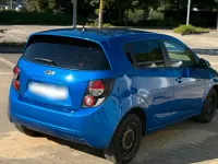 Gebraucht Chevrolet Aveo 86 PS (63 kW) 2012 Blau Kleinwagen