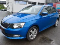 Gebraucht Skoda Fabia Ambition 90 PS (66 kW) 2016 Blau Limousine