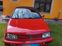 Brugt VW Golf Cabriolet 116 HK (85 kW) 1995 Rød Cabriolet