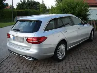 Gebraucht Mercedes C220 175 PS (128 kW) 2018 Silber Kombi