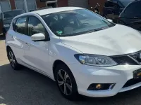 Gebraucht Nissan Pulsar Acenta 116 PS (85 kW) 2015 Weiß Kleinwagen