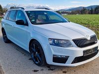 Gebraucht Skoda Octavia RS 184 PS (135 kW) 2016 Weiß Kleinwagen
