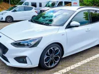 Begagnad Ford Focus ST 150 HK (110 kW) 2019 Vit Kombi