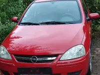 Używany Opel Corsa Eco 60 KM (44 kW) 2005 Czerwony Hatchback
