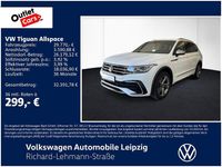 Gebraucht VW Tiguan Allspace R-line 200 PS (147 kW) 2022 Weiß SUV
