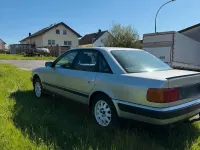 Gebraucht Audi 100 101 PS (74 kW) 1991 Silber Limousine