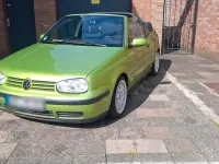 Gebraucht VW Golf Cabriolet 101 PS (74 kW) 1998 Grün Cabrio