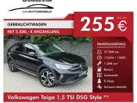 Gebraucht VW Taigo Style 150 PS (110 kW) 2022 Schwarz SUV