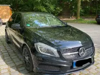 Gebraucht Mercedes A200 AMG line 158 PS (116 kW) 2015 Schwarz Limousine