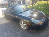 Gebraucht Porsche 986 Boxster 204 PS (150 kW) 1997 Schwarz Cabrio