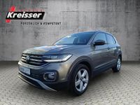 Gebraucht VW T-Cross Style 110 PS (80 kW) 2020 Grau (limestone grey metallic) SUV