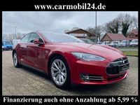 Gebraucht Tesla Model S 309 kW (421 PS) 2015 Rot Kleinwagen