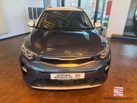 Gebraucht Kia Stonic Spirit 99 PS (72 kW) 2019 (ueu) denimblau met./weiss SUV