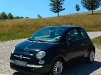Gebraucht Fiat 500 Lounge 69 PS (50 kW) 2009 Schwarz Cabrio