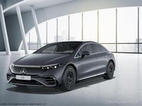 Gebraucht Mercedes EQS580 AMG line 384 kW (523 PS) 2022 Metalliclack graphitgrau Limousine