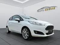 Gebraucht Ford Fiesta Titanium 95 PS (69 kW) 2016 Weiß Kleinwagen