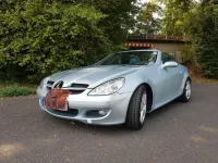 Second-hand Mercedes SLK200 163 CP (119 kW) 2006 Argintiu Cabrio
