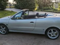 Gebraucht Renault Mégane Cabriolet 114 PS (83 kW) 1998 Silber Cabrio