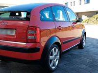 gebraucht Audi A2 Color Storm rot 1.4 FSI Top Zustand