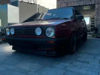 Gebraucht VW Golf II 55 PS (40 kW) 1991 Rot Kleinwagen