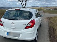 Gebraucht Opel Corsa 75 PS (55 kW) 2013 Weiß Kleinwagen