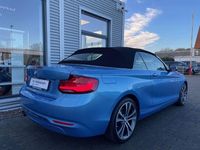 Gebraucht BMW 225 Sport Line 224 PS (164 kW) 2018 Blau Cabrio
