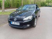 Gebraucht VW Golf Cabriolet Life 105 PS (77 kW) 2014 Schwarz Cabrio