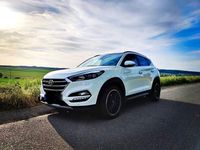 Gebraucht Hyundai Tucson Advantage 177 PS (130 kW) 2016 Weiß SUV