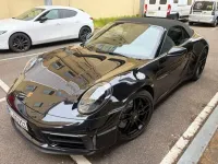 Gebraucht Porsche 992 480 PS (353 kW) 2023 Tiefschwarz (metallic) Cabrio