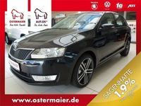Gebraucht Skoda Rapid Style 116 PS (85 kW) 2016 Schwarz metallic Kombi