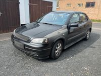 Gebraucht Opel Astra 101 PS (74 kW) 2001 Schwarz Limousine