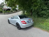 Gebraucht Mercedes SLK200 163 PS (119 kW) 2005 Silber Cabrio