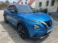 Gebraucht Nissan Juke 114 PS (83 kW) 2021 Vivid blue met / black SUV